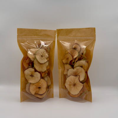 Dehydrated Sliced Red Apples