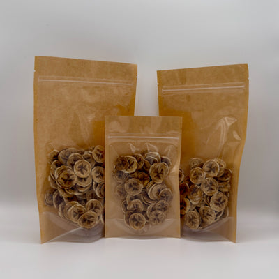 Dehydrated Sliced Bananas