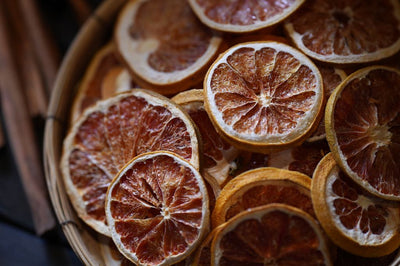Dehydrated Sliced Blood Oranges