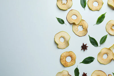 Dehydrated Sliced Green Apples