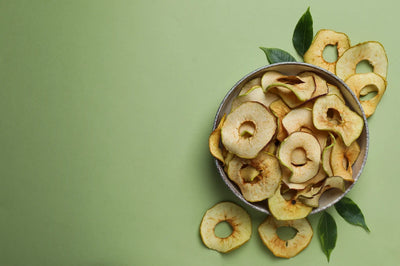 Dehydrated Sliced Green Apples