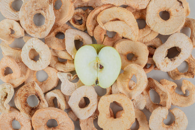 Dehydrated Sliced Green Apples