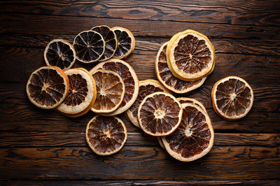 Dehydrated Sliced Blood Oranges