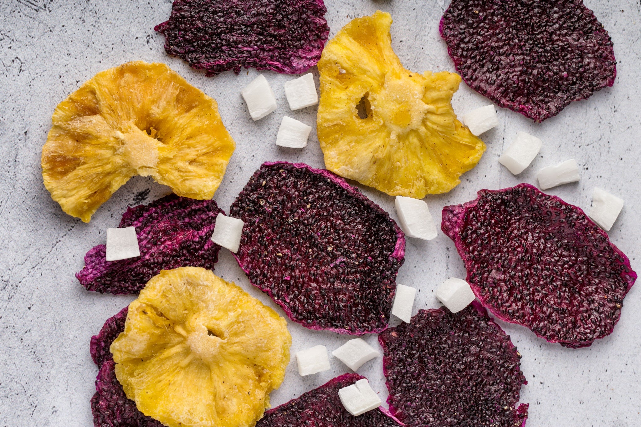 preview image of Dehydrated Sliced Dragonfruit