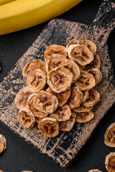 Dehydrated Sliced Bananas