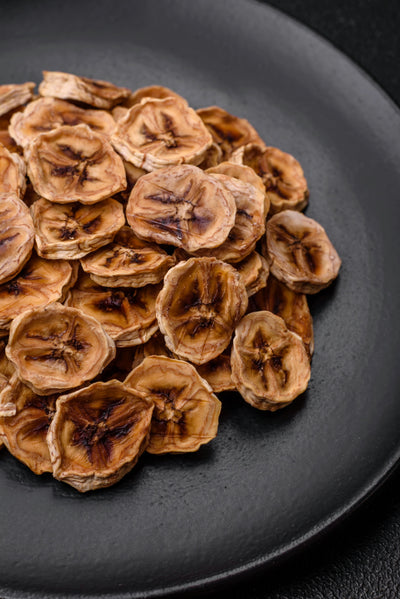 Dehydrated Sliced Bananas