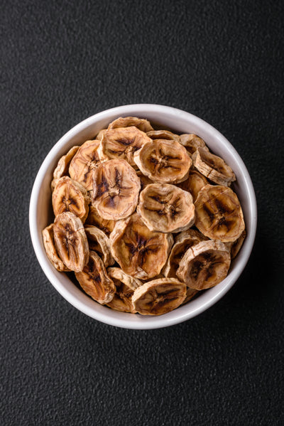 Dehydrated Sliced Bananas